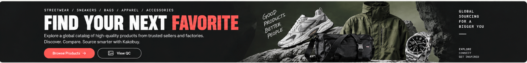 Find your next favorite — Kakobuy global product catalog