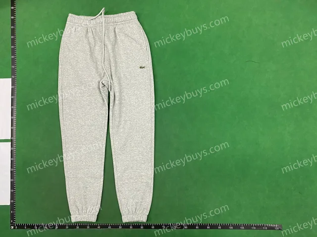 White sweatpants — single-product front QC photo