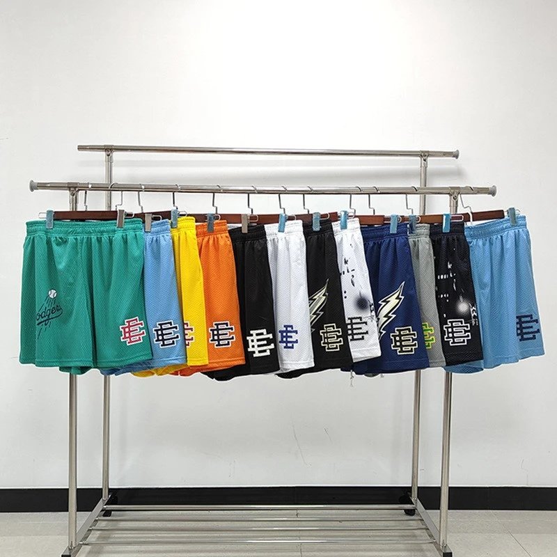 EE2025 Summer Gym Shorts Mesh Breathable Casual Shorts