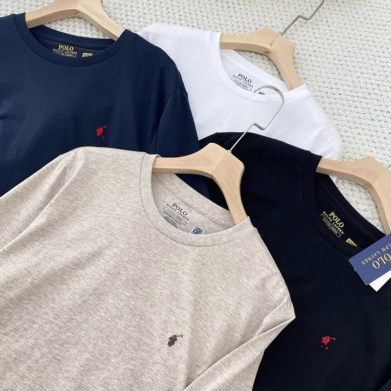 RL Pure Cotton T-Shirt Long Sleeve